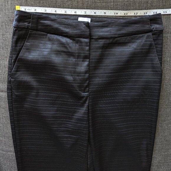 Hilary MacMillan Black High Rise Flare Designer Pants - Picture 10 of 15